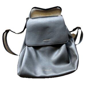 Vintage LOVEVOOK STYLISH DAY PACK Mini Backpack Black Leather Multi Pockets